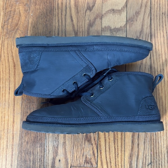 UGG Neumel Ripstop Chukka Boots Lace‎ up Shoes Blue Nylon Mens Size 8 - Picture 5 of 11